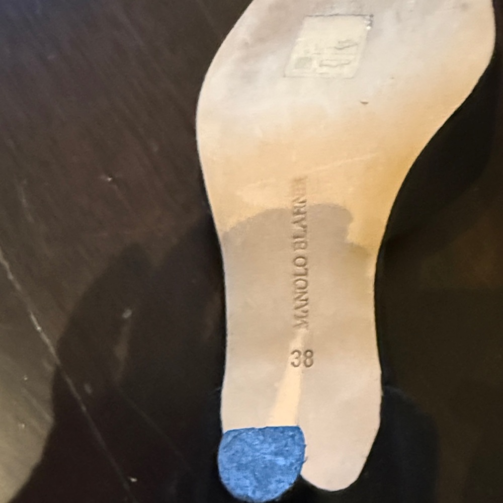 Manolo Blahnik Black Heels with Embellished Strap
Authentic - Picture 7 of 13